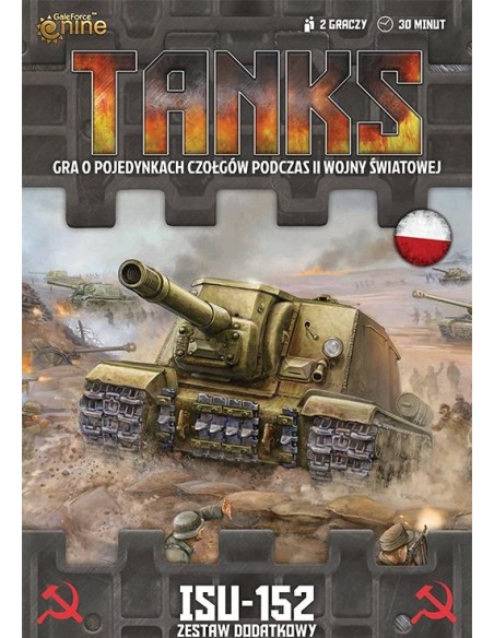 Tanks: ZSRR - ISU-152 lub ISU-122 Zestaw Dodatkowy Tanks Gale Force Nine