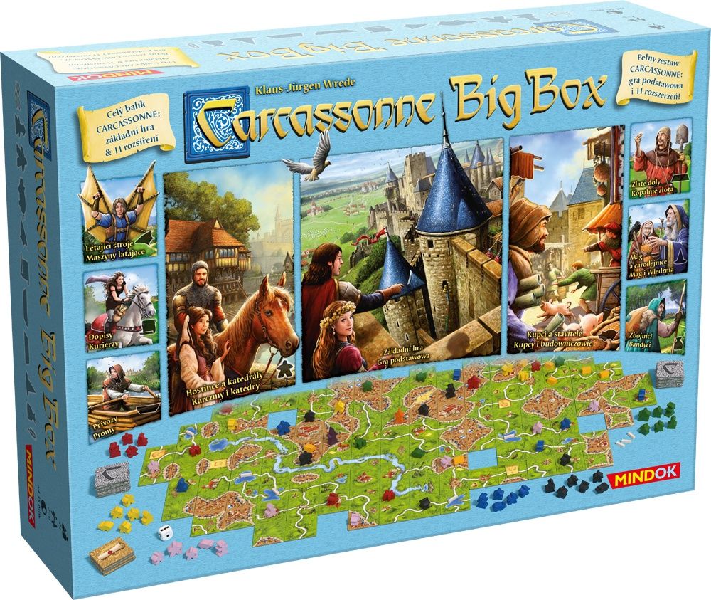 Carcassonne Big Box 6 edycja polska