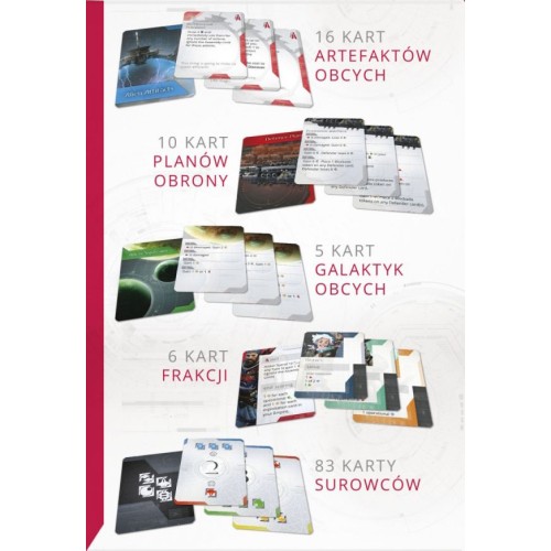 Artefakty Obcych (Alien Artifacts) Karciane Portal