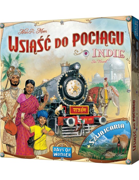 Wsiąść do Pociągu: Indie i Szwajcaria Wsiąść do Pociągu Rebel Wsiąść do Pociągu: Indie i Szwajcaria Wsiąść do Pociągu Rebel