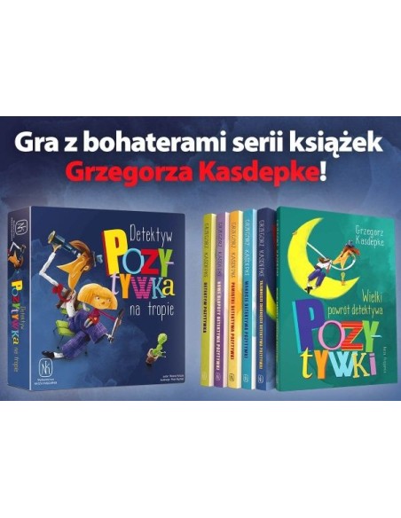 Detektyw Pozytywka na tropie Dla dzieci Nasza Księgarnia