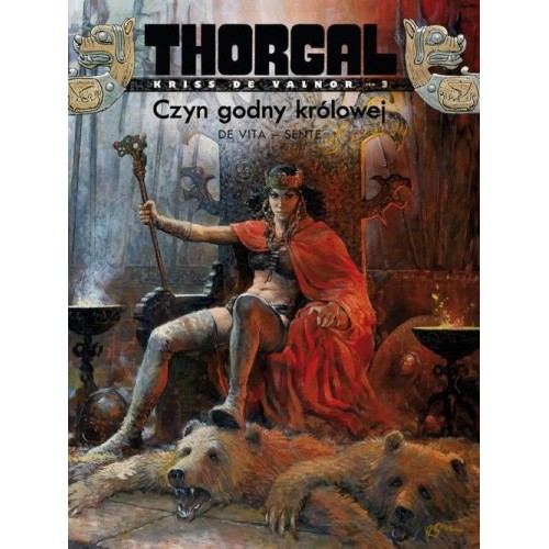 Thorgal - Kriss de Valnor - 3 - Czyn godny królowej (twarda oprawa) Komiksy fantasy Egmont