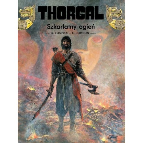 Thorgal - 35 - Szkarłatny ogień (twarda oprawa) Komiksy fantasy Egmont