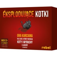 Eksplodujące Kotki( nowa edycja) Karciane Rebel
