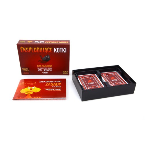 Eksplodujące Kotki( nowa edycja) Karciane Rebel