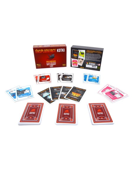 Eksplodujące Kotki( nowa edycja) Karciane Rebel