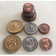 Viticulture Metal Lira Coins