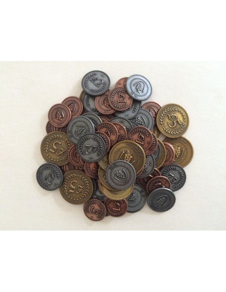 Viticulture Metal Lira Coins Pozostałe gry Stonemaier Games Viticulture Metal Lira Coins Pozostałe gry Stonemaier Games