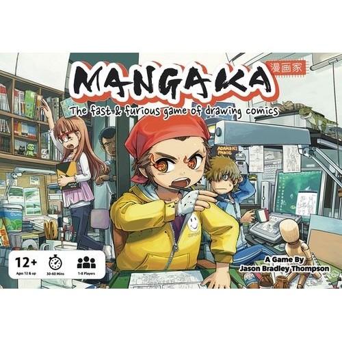 Mangaka: The Fast & Furious Game of Drawing Comics Karciane Japanime Games