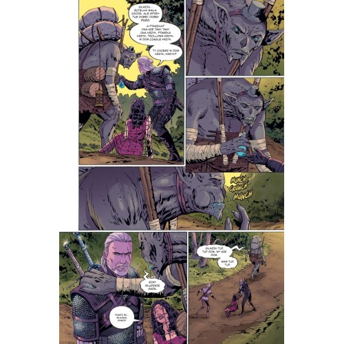 Wiedźmin. Klątwa kruków. Tom 3 Komiksy fantasy Egmont