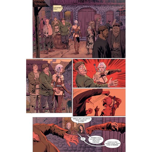 Wiedźmin. Klątwa kruków. Tom 3 Komiksy fantasy Egmont