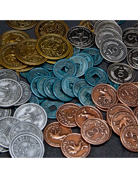 Scythe: metalowe monety Monety Stronghold Games Scythe: metalowe monety Monety Stronghold Games