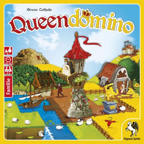 Queendomino DE Rodzinne Pegasus Spiele