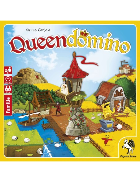 Queendomino DE Rodzinne Pegasus Spiele
