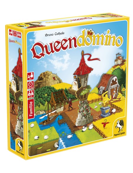Queendomino DE Rodzinne Pegasus Spiele