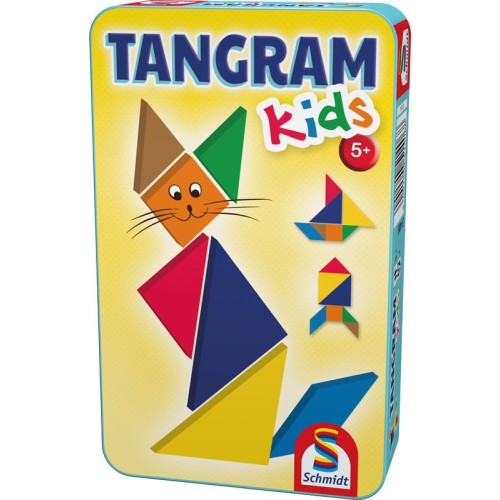 Tangram dla dzieci (w metalowej puszce) Różne Schmidt Spiele