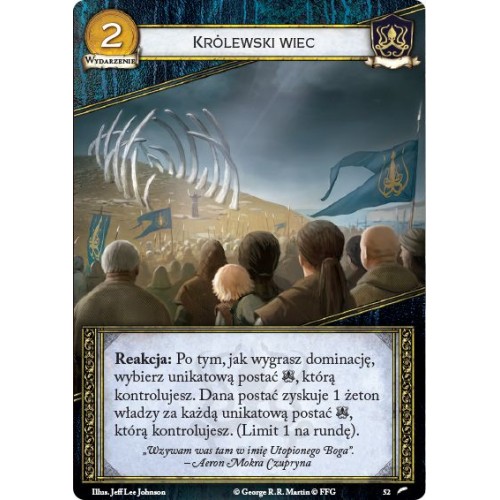 Gra o Tron: Gra karciana - Królewski wiec Cykl Lot Wron Galakta