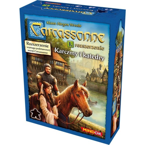 Carcassonne: Karczmy i Katedry (druga edycja polska) Carcassonne Bard Centrum Gier