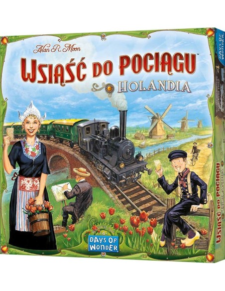 Wsiąść do Pociągu: Kolekcja Map 4 - Holandia Wsiąść do Pociągu Rebel