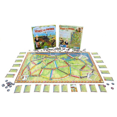 Wsiąść do Pociągu: Kolekcja Map 4 - Holandia Wsiąść do Pociągu Rebel