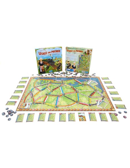 Wsiąść do Pociągu: Kolekcja Map 4 - Holandia Wsiąść do Pociągu Rebel