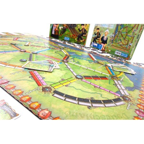 Wsiąść do Pociągu: Kolekcja Map 4 - Holandia Wsiąść do Pociągu Rebel