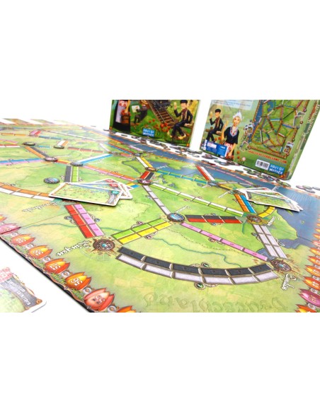 Wsiąść do Pociągu: Kolekcja Map 4 - Holandia Wsiąść do Pociągu Rebel