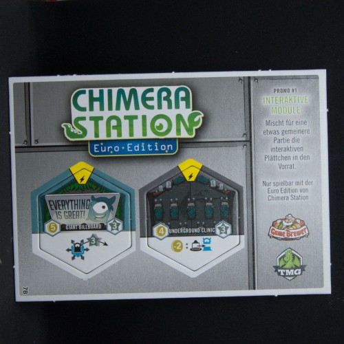 Chimera Station: Interactive Modules Promo - dodatek z kalendarza adwentowego 2017(7) Dodatki Promocyjne Tasty Minstrel Games