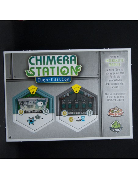 Chimera Station: Interactive Modules Promo - dodatek z kalendarza adwentowego 2017(7) Dodatki Promocyjne Tasty Minstrel Games