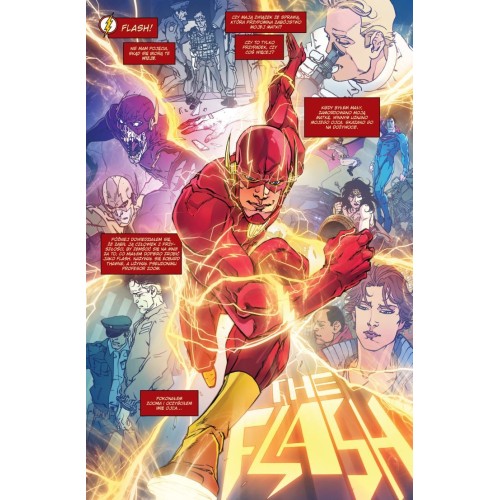 Odrodzenie - Flash - 1 - Piorun uderza dwa razy Komiksy z uniwersum DC Egmont