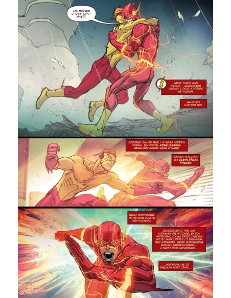 Odrodzenie - Flash - 1 - Piorun uderza dwa razy Komiksy z uniwersum DC Egmont