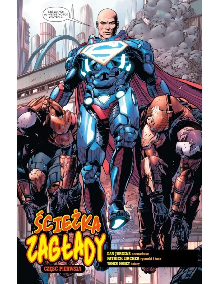 Superman Action Comics - Ścieżka zagłady. Tom 1 Komiksy z uniwersum DC Egmont