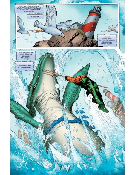 Aquaman - Utonięcie. Tom 1 Komiksy z uniwersum DC Egmont