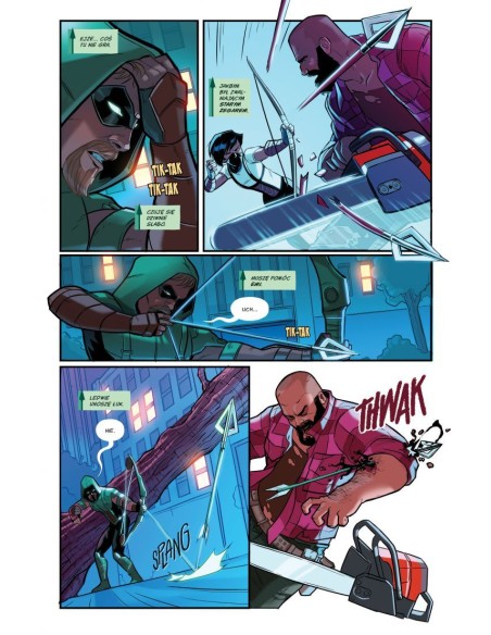 Green Arrow - Wyspa Blizn. Tom 2 Komiksy z uniwersum DC Egmont