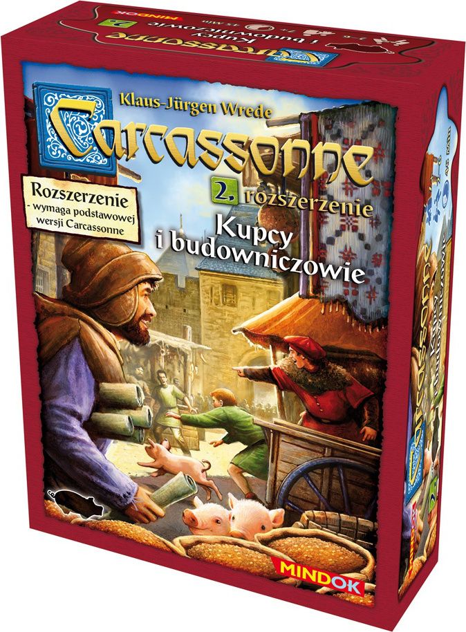 Carcassonne: Kupcy i Budowniczowie (druga edycja polska)