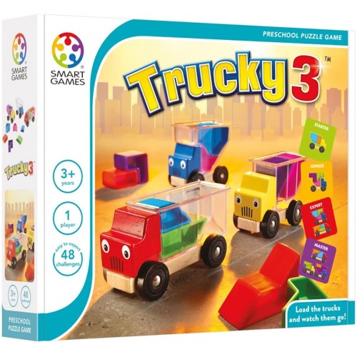 Smart Games - Trucky 3( 3 Traki) Seria Smart Games Smart Games