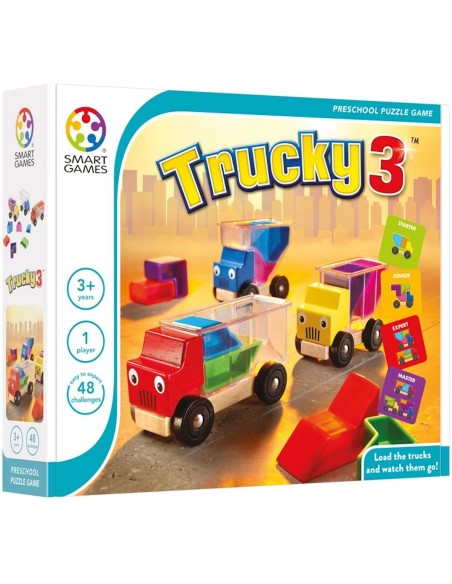 Smart Games - Trucky 3( 3 Traki) Seria Smart Games Smart Games