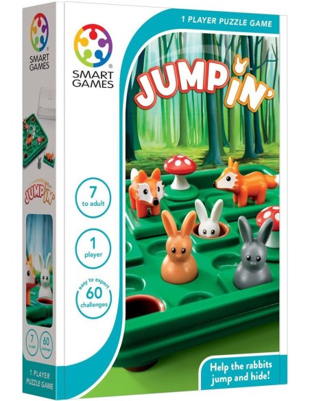 Smart Games - Hop do norki Seria Smart Games Smart Games Smart Games - Hop do norki Seria Smart Games Smart Games