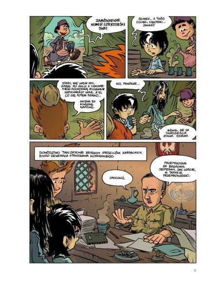 Wojenna odyseja Antka Srebrnego 1939-1944. Zeszyt 3. Szczury Tobruku 1941 r. Komiksy historyczne IPN