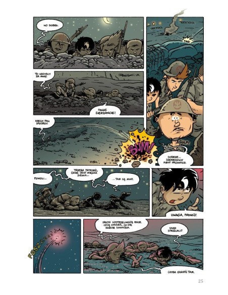 Wojenna odyseja Antka Srebrnego 1939-1944. Zeszyt 3. Szczury Tobruku 1941 r. Komiksy historyczne IPN