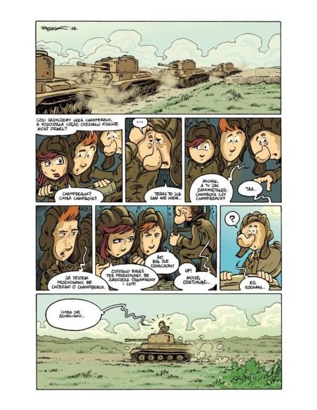 Wojenna Odyseja Antka Srebrnego 1939-1944. Zeszyt 5. Kocioł Falaise 1944 r. Komiksy historyczne IPN