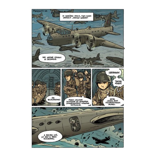 Wojenna odyseja Antka Srebrnego 1939-1944. Zeszyt 6. Operacja „Market Garden” 1944 r. Komiksy historyczne IPN