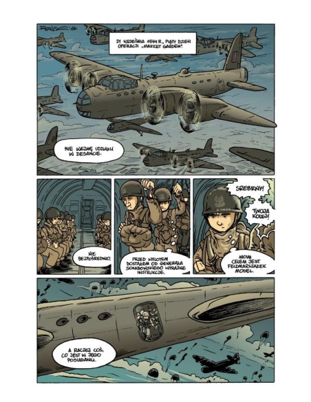 Wojenna odyseja Antka Srebrnego 1939-1944. Zeszyt 6. Operacja „Market Garden” 1944 r. Komiksy historyczne IPN