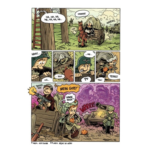 Wojenna Odyseja Antka Srebrnego 1939-1945. Zeszyt 7. Kierunek Wilhelmshaven 1945 r Komiksy historyczne IPN