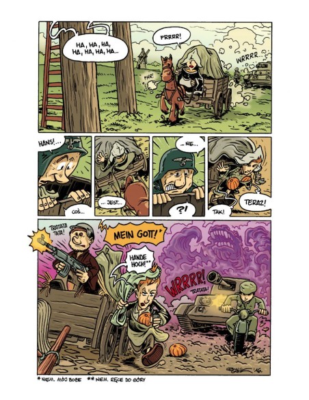 Wojenna Odyseja Antka Srebrnego 1939-1945. Zeszyt 7. Kierunek Wilhelmshaven 1945 r Komiksy historyczne IPN