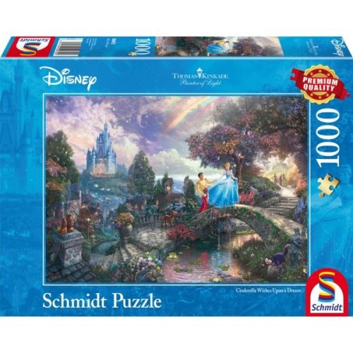 PQ Puzzle 1000 el. THOMAS KINKADE Kopciuszek (Disney) Schmidt Spiele Schmidt Spiele