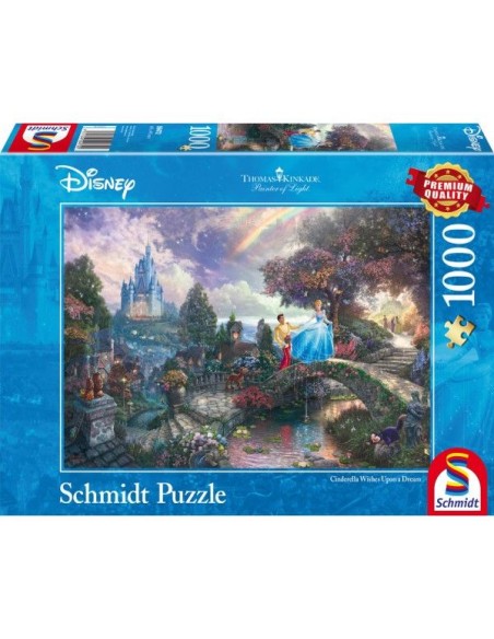 PQ Puzzle 1000 el. THOMAS KINKADE Kopciuszek (Disney) Schmidt Spiele Schmidt Spiele