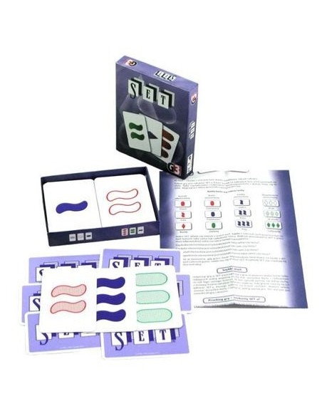 Set - rodzinna gra karciana Gry dla jednego gracza G3 Set - rodzinna gra karciana Gry dla jednego gracza G3