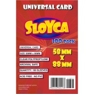 SLOYCA Koszulki Universal Card (58x88mm) 100 szt Sloyca Sloyca