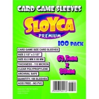 SLOYCA Koszulki Standard CCG Premium (63,5 x 88mm) 100 szt. Sloyca Sloyca